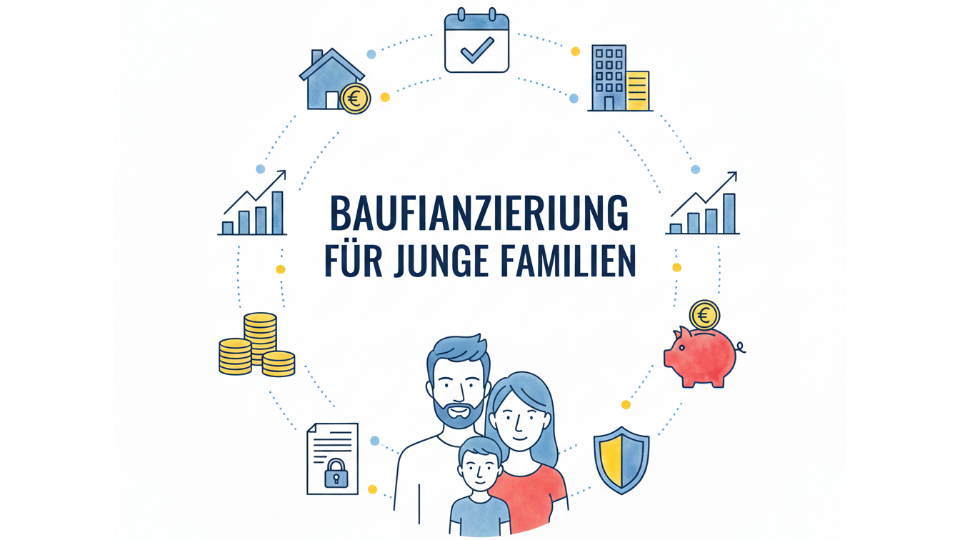 Baufinanzierung Ablauf für junge Familien
