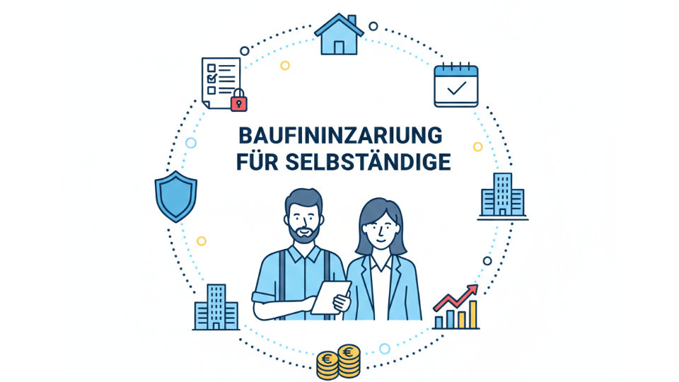 Ablauf einer Baufinanzierungen für einen Selbstständigen