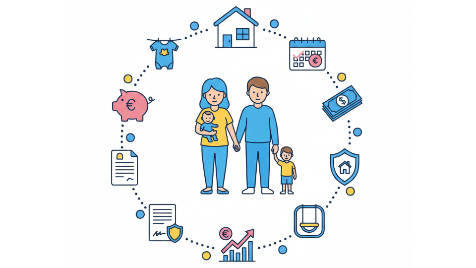 Wie verläuft eine Baufinanzierung in der Elternezeit