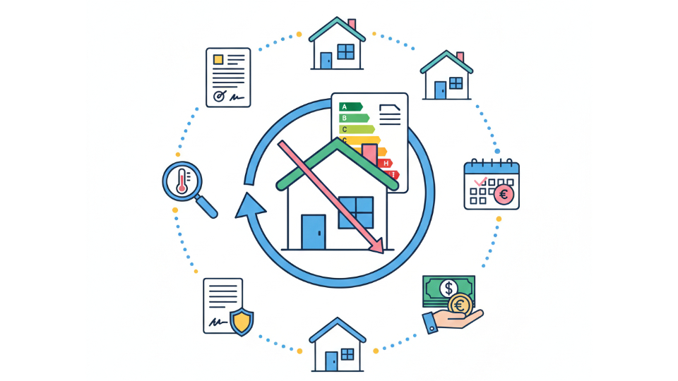 Wie sieht ein Energieausweis beim Hauskauf aus